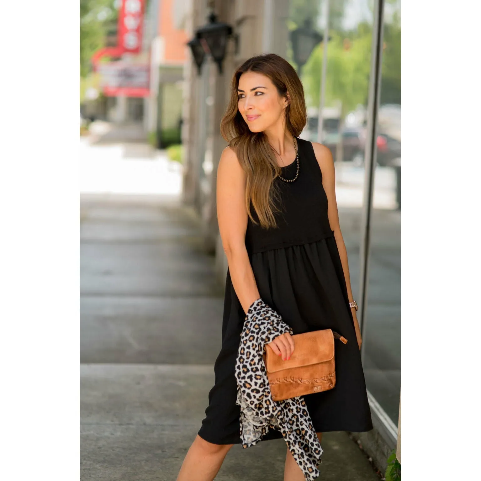 Two Toned Tank Dress